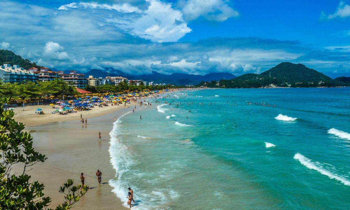 Apartamento Na Praia Grande De Ubatuba Dış mekan fotoğraf